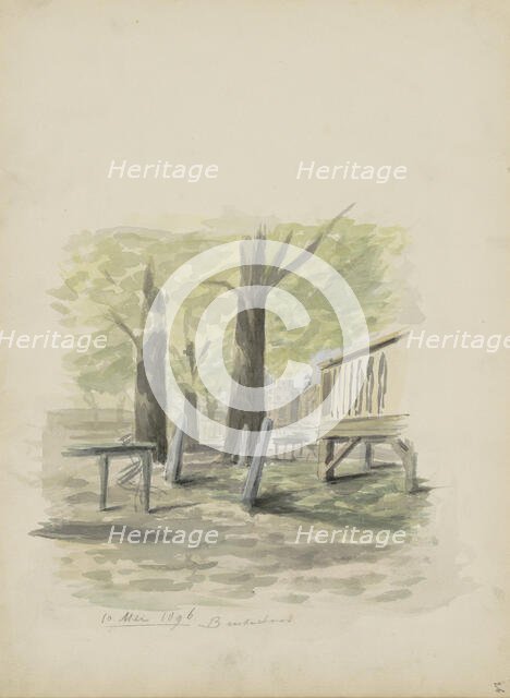 Outdoors, 1896. Creator: Christiaan Huidekoper.