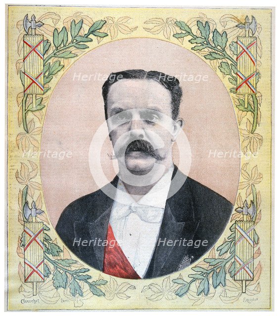 Jean Casimir-Perier, French politician, 1894. Creator: F Meaulle.