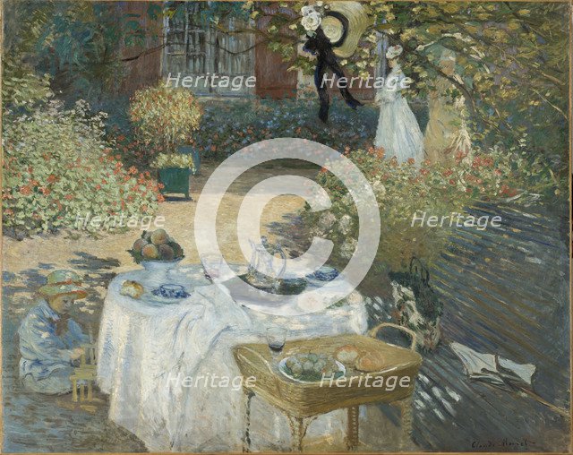 Le Déjeuner (Breakfast), ca 1873.