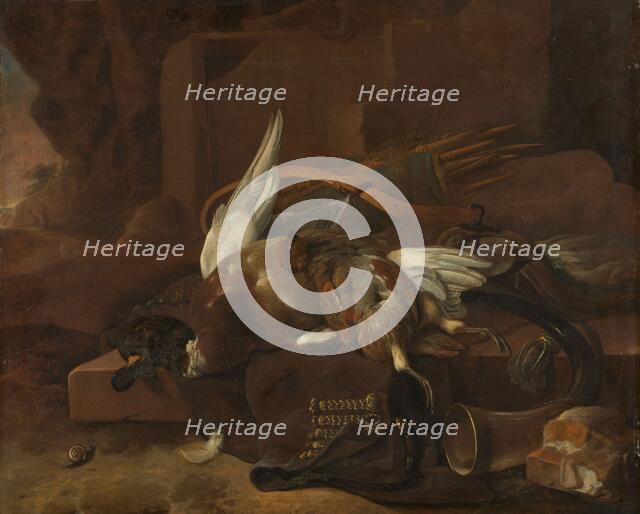 A Hunter's Bag, 1660-1695. Creator: Melchior d'Hondecoeter.