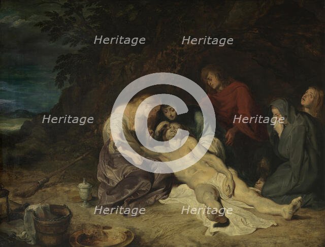 The Lamentation over the Dead Christ, 1614. Creator: Peter Paul Rubens.