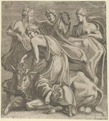 The Rape of Europa, ca. 1542-45. Creator: Leon Davent.