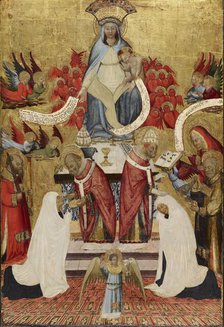 Communion and Consecration of Santa Francesca Romana, c1445. Creator: Antonio del Massaro da Viterbo.