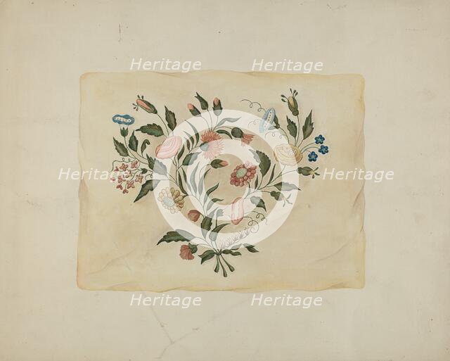Handkerchief Case, c. 1938. Creator: Sarah F. Williams.