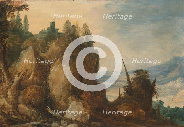 Mountain view, 1590-1635. Creator: Joos de Momper, the younger.