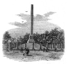 Norwegian National Obelisk at Haugesund, 1872. Creator: Unknown.