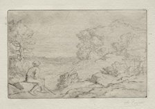 The Rocks. Creator: Alphonse Legros (French, 1837-1911).