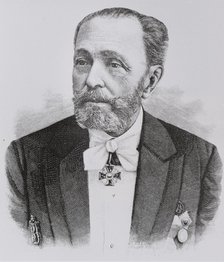 Portrait of Marius Petipa (1818-1910), 1899. Artist: Anonymous  