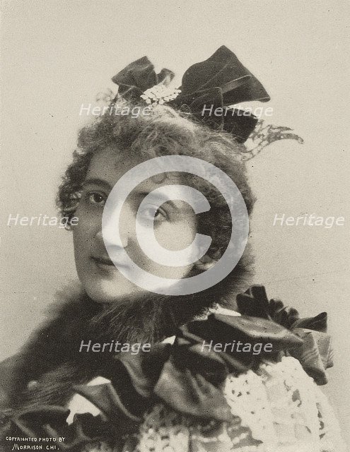 Mademoiselle Emma Calve of the Metropolitan Opera Company Season 1893-4, 1893. Creator: Unknown.