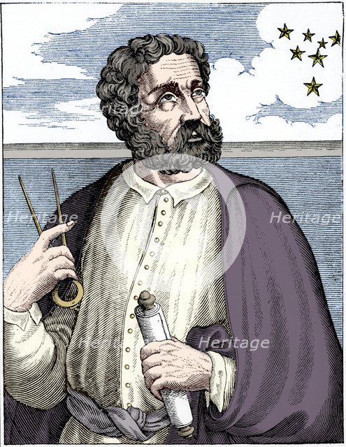 Ferdinand Magellan (c1480-c1521), Portugese navigator.  Artist: Unknown.