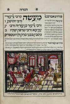 The Rabbis of Bene Brak, 1740.  Creator: Unknown.