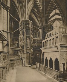 'The Shrine of Edward the Confessor Behind The High Altar', c1935. Creator: King.