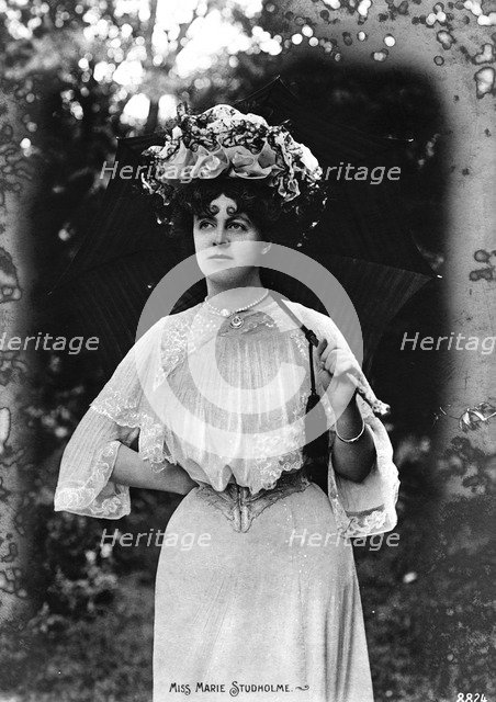 Marie Studholme (1875-1930), English actress, early 20th century. Artist: Unknown