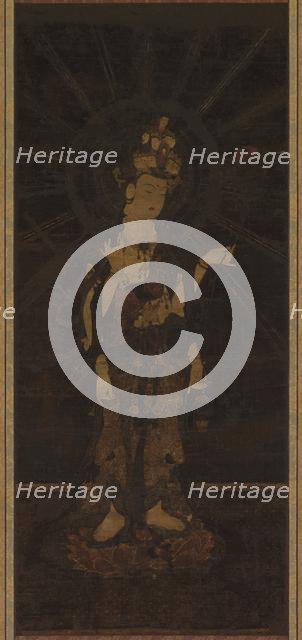 Eleven-Headed Deity of Compassion (Juichimen Kannon), 13th century. Creator: Unknown.