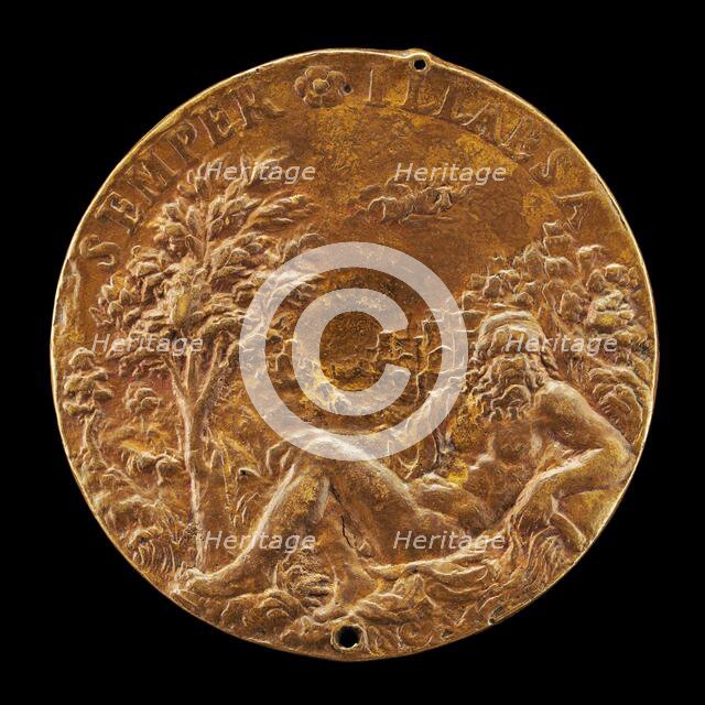 River-god Mincio [reverse], c. 1550. Creator: Unknown.