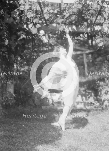 Unidentified dancer, possibly an Elizabeth Duncan dancer, between 1911 and 1942. Creator: Arnold Genthe.