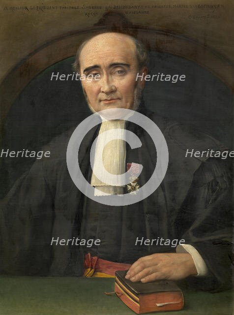 The Lawyer Théophile Smekens, 1886. Creator: Charles Verlat.