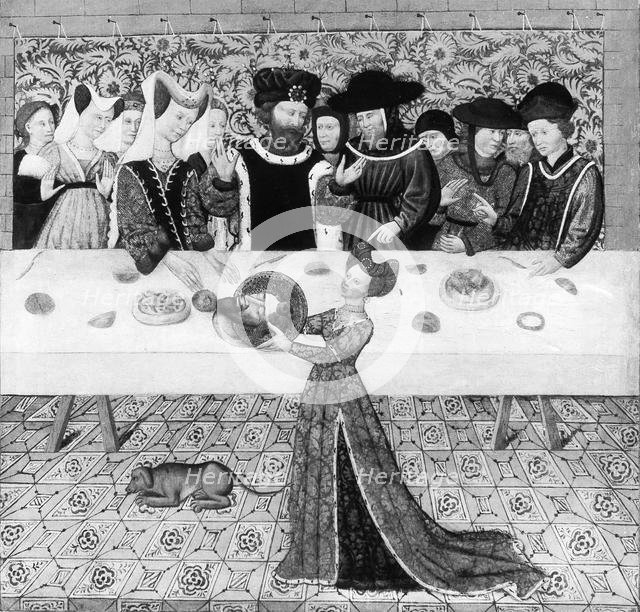 Salome with the Head of Saint John the Baptist. Creator: Unknown.