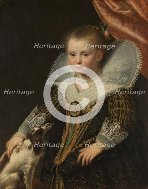 Portrait of a Girl, known as ‘The Little Princess’, c.1623. Creator: Paulus Moreelse.