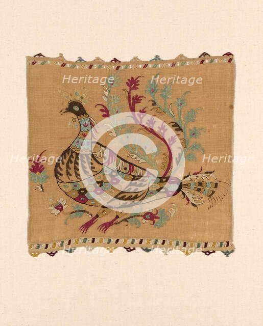 Pillow Cover, Sporades, 17th century. Creator: Unknown.