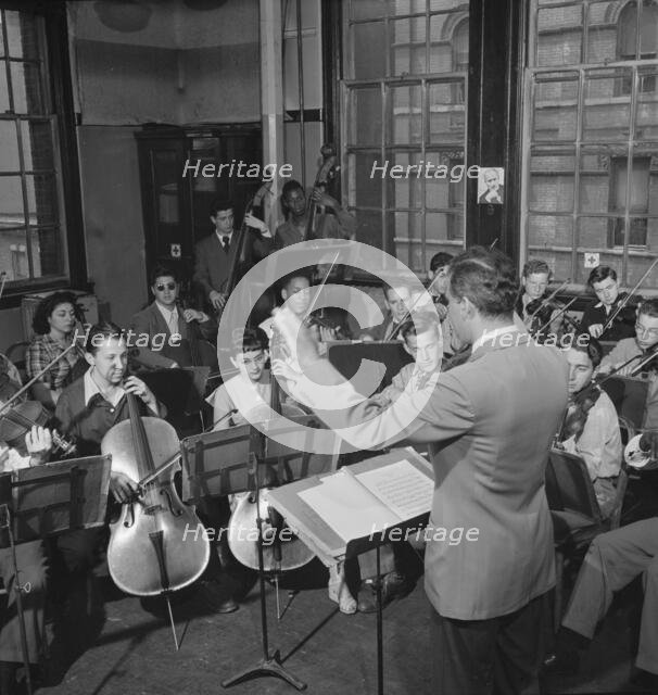Portrait of Julius Grossman, ca. July 1947. Creator: William Paul Gottlieb.