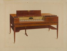 Piano Forte, c. 1936. Creator: Ferdinand Cartier.