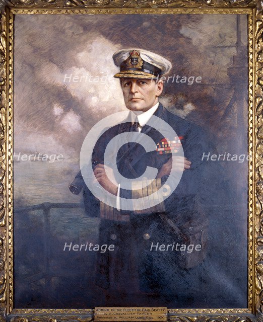 Admiral of the Fleet, the Earl Beatty, 1920. Artist: Albert Chevallier Tayler