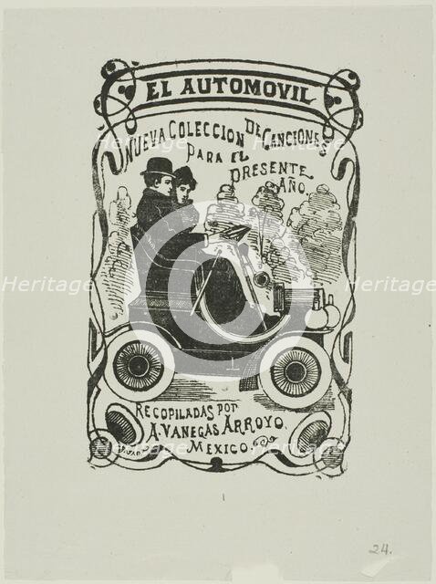 The Automobile, n.d. Creator: José Guadalupe Posada.