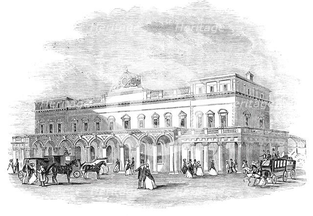 London and Brighton Railway - Brighton Terminus, 1844. Creator: Unknown.
