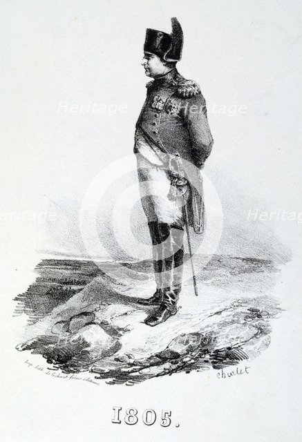 'Napoleon 1st, 1805', 19th century. Artist: Unknown