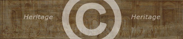 Charles I and the Knights of the Garter in Procession, 1638. Artist: Anthony van Dyck.