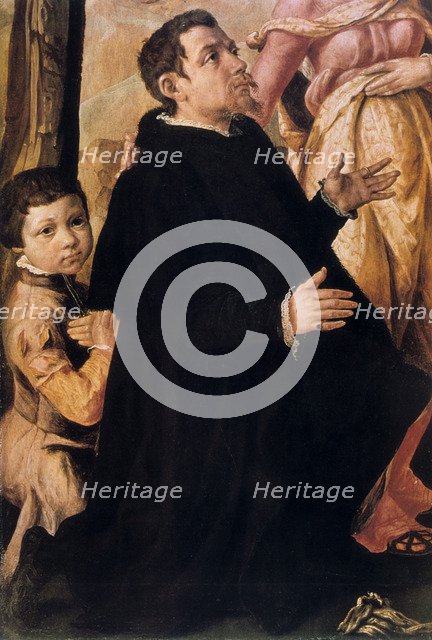 'Calvary', detail, 1545-1550. Creator: Maerten van Heemskerck.