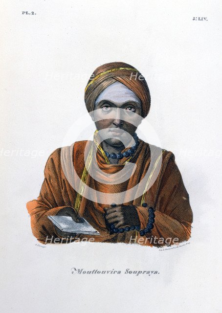 'Mouttouvira Soupraya', 1828. Artist: Marlet et Cie