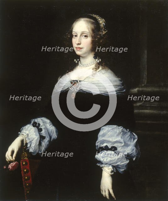 Portrait of Countess Teresa Dudley di Carpegna, 1654. Creator: Justus Sustermans.