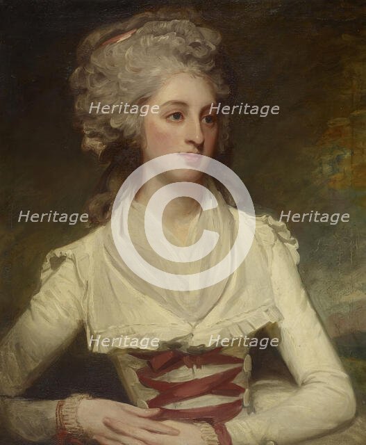 Portrait of Miss Matilda Lockwood, 1784-1786. Creator: George Romney.