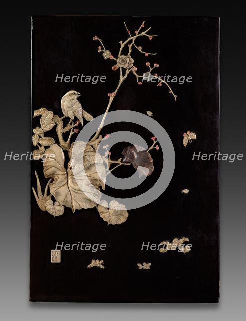 Decorative Panel, 1800s. Creator: Unknown.