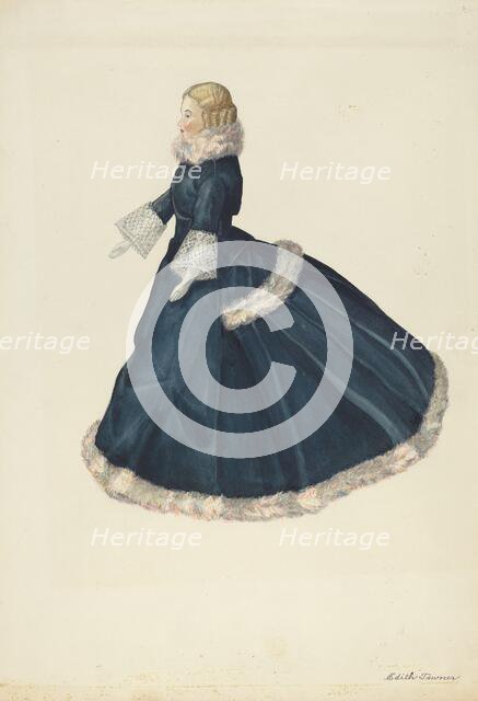 Doll - "Felicia", 1935/1942. Creator: Edith Towner.