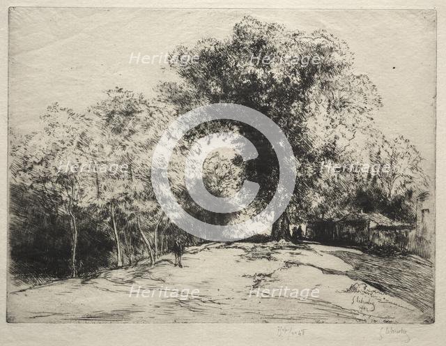 Le Chemin de ronde. Creator: Gustave Leheutre (French, 1861-1932).