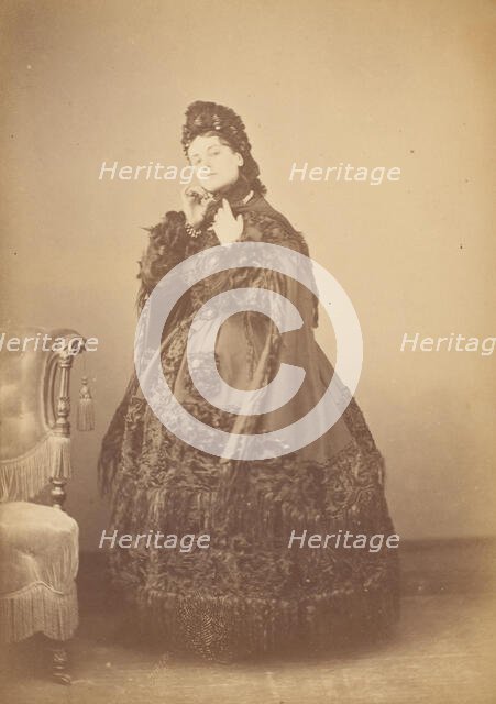 Le Caracul (L'Astrakhan), 1860s. Creator: Pierre-Louis Pierson.