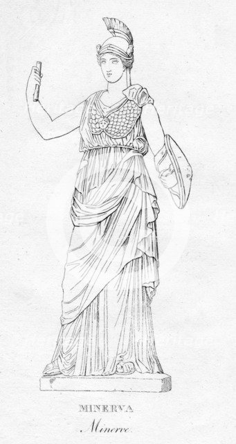 'Minerva (Minerve)', c1850. Artist: Unknown.