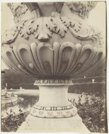 Versailles, Vase, 1906. Creator: Eugene Atget.