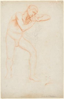 Male Nude, 1891. Creator: Pierre Puvis de Chavannes (French, 1824-1898).