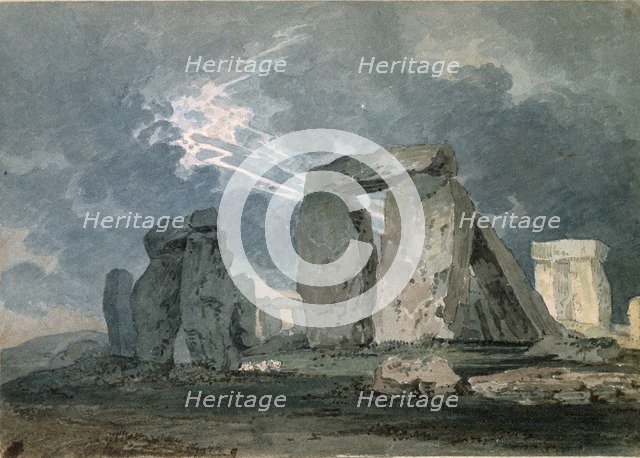 Stonehenge during a Thunderstorm, c.1794.