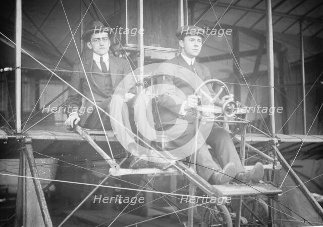 Flights And Tests of Rex Smith Plane Flown By Anthony Jannus - The Plane with Rufus R..., 1912. Creator: Harris & Ewing.