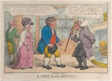 A Visit to the Doctor, 1809-12?., 1809-12?. Creator: Thomas Rowlandson.