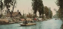 Canal de la Viga, City of Mexico, between 1884 and 1900. Creator: William H. Jackson.