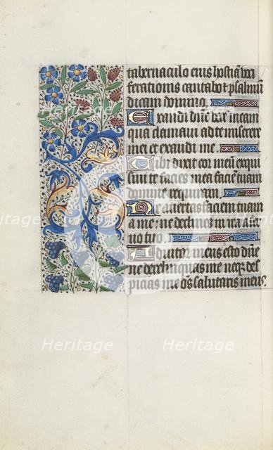 Book of Hours (Use of Rouen): fol. 121v, c. 1470. Creator: Master of the Geneva Latini (French, active Rouen, 1460-80).