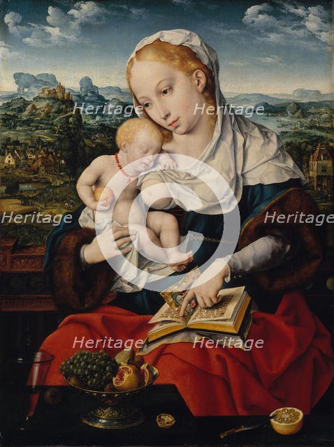 Virgin and Child, ca. 1525. Creator: Joos van Cleve.