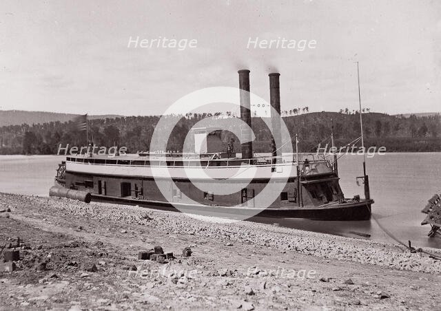 General Grant at Kingston Gap, Tennessee River, 1861-65. Creator: Unknown.