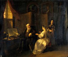 A fortune-teller. Creator: John Cawse.